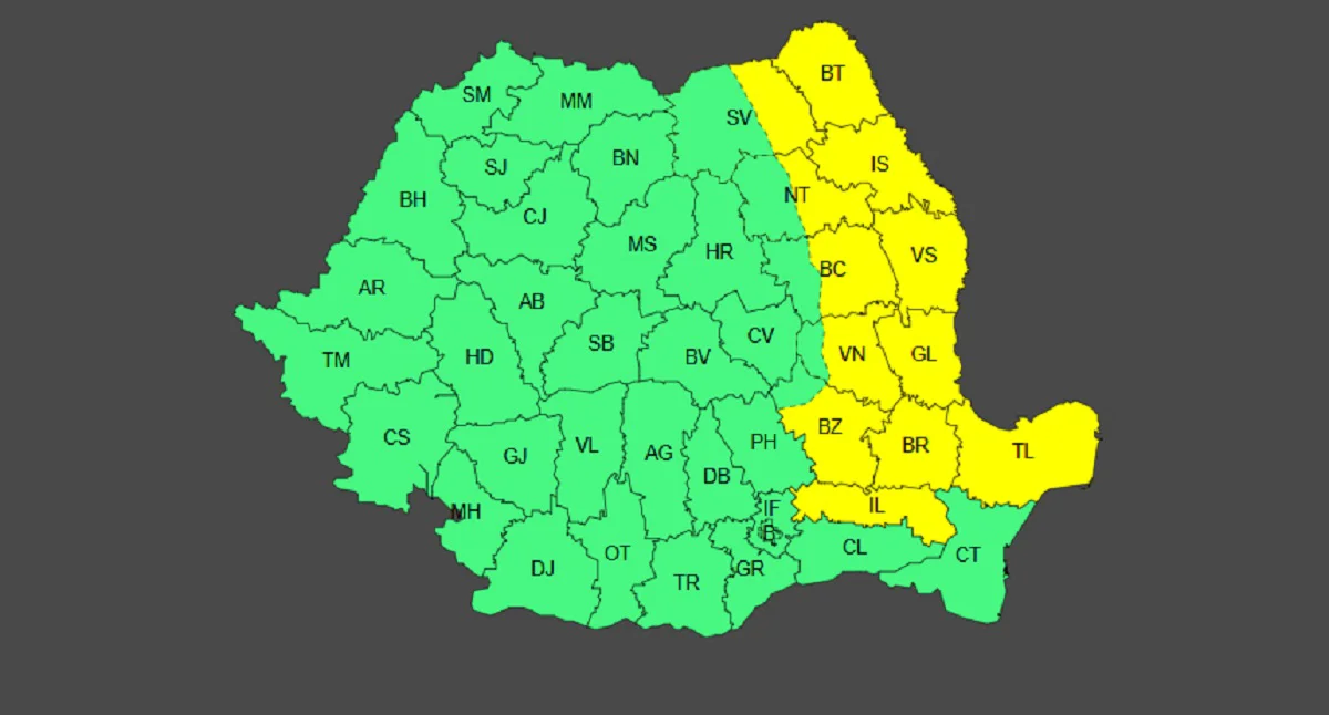 Vine cea mai grea perioadă a iernii în România. Alertă emisă de ANM