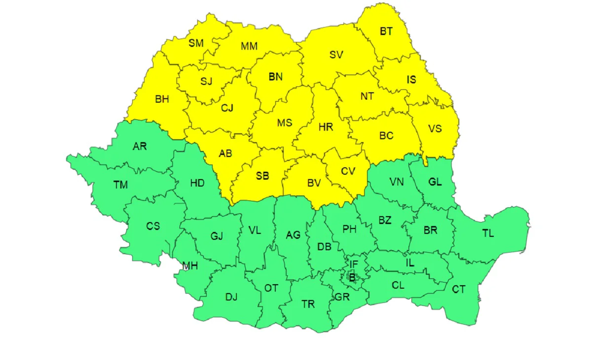 Vine cea mai grea perioadă a iernii în România. Alertă emisă de ANM